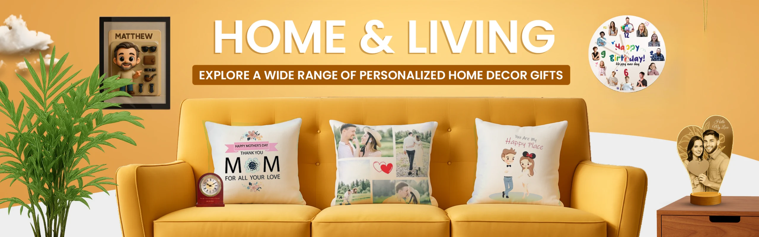 Customized Home Decor Gifts India