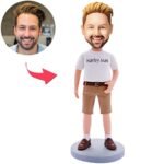 harley man bobblehead