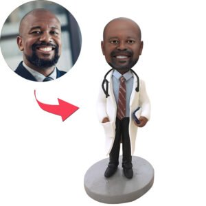 Doctor with stethoscope bobblehead - printshop4me.in Doctor with stethoscope bobblehead