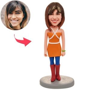 yellow dress bobblehead - printshop4me.in yellow dress bobblehead