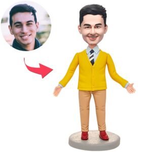 yellow suit bobblehead